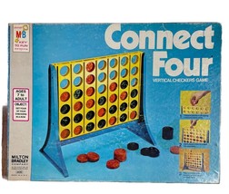 Connect Four Vintage Game 1974 **Game Board And Box Only** - $8.32