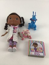 Disney Doc McStuffins Doll Figure One For The Book Board Book Stuffy Dragon Lot - £23.84 GBP