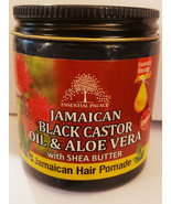 Organic Jamaican Black Castor Oil with Aloe Vera Hair Pomade - £10.86 GBP