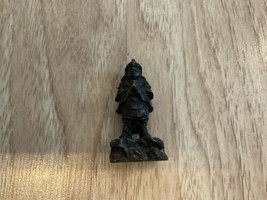 Rare Chinese Antique Black Warrior Statue Figurine Metal 2.5” - $50.00
