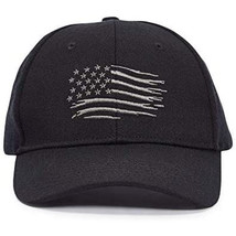 Men&#39;S American Flag Hat With Inner Crown Elastic Band For 4Th Of July, O... - £17.37 GBP
