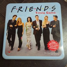 TV Show Friends Trivia Game In Collectible Tin 2002 - £11.36 GBP