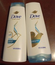 2 Pc. Dove Ultra Care Daily Moisture Shampoo &amp; Conditioner for 12 oz.(BN11) - £12.41 GBP