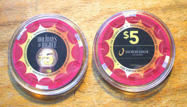 $5. Horseshoe Casino Chip - Cleveland,Ohio - Limited Edition - 2013 - Ho... - £6.35 GBP