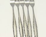 Northland Love Story Oneida Seafood Cocktail Forks 6 1/8" Stainless Lot ... - $18.61