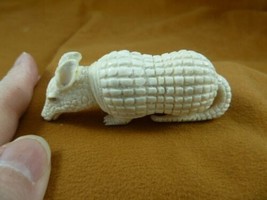 (Armad-1) Armadillo desert dillo of shed ANTLER figurine Bali detailed c... - $93.96