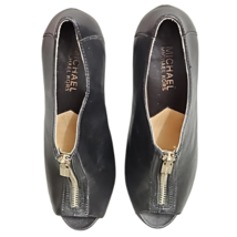 Michael Kors Black Booties Size 6 M image 7