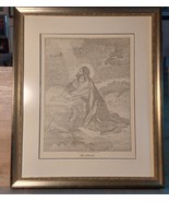 Man of Sorrows 1929 Print Anna Talbott Rare Religious Art John 14:1 19.5... - £366.99 GBP
