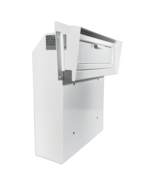 Plugsharge Rainproof Heavy Duty Through The Door Safe Mail Drop Box, White - $127.76 CAD