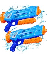 Super Water Guns For Kids Adults - 2 Pack Super Water Blaster Soaker Squ... - £33.80 GBP