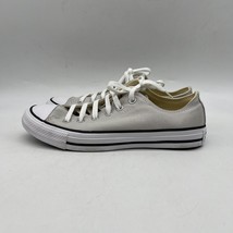 Converse Chuck Taylor All Star OX Unisex Adult Gray White Athletic Sneaker M7 W9 - £31.31 GBP