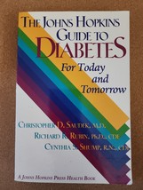 The Johns Hopkins Guide to Diabetes For Today and Tomorrow paperback - £1.45 GBP