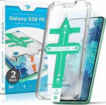 Power Theory Screen Protector for Samsung Galaxy S20 FE 2-Pack with Easy Inst... - £34.55 GBP