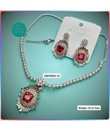 925 Silver Necklace &amp; Earrings - Swiss Zircons Ultra Lux - Exclusive Set - $2,299.83 MXN+