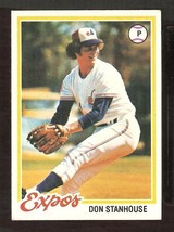 Montreal Expos Don Stanhouse 1978 Topps # 629 Ex - £0.39 GBP