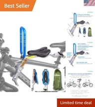 Safe &amp; Stylish Front-Mount Child Bike Seat for 2-6  - Ultralight &amp; Portable - $104.99