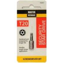 Master Mechanic 160367 1 -Inch, TX20, Security Torx Bit - $16.25
