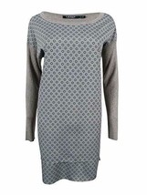 Lauren Ralph Lauren Printed Doehn Sweater Tunic Dress NWT Size M - $24.75