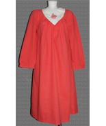VTG Land n&#39; Sea Red Polka Dots Embroidered Yoke Muumuu Style Dress Wm&#39;s ... - $33.94 CAD
