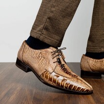 Shoes Handcrafted from genuine ostrich leg leather Belice Rustic Orix image 8