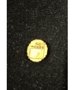50 Words Typing Award Vintage Lapel Pin Typewriter Icon - $12.41 CAD