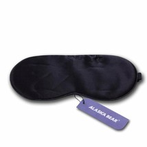 Alaska Bear Sleep Mask Smooth Quality Soft Silk Relaxing Blackout Best Seller - £16.11 GBP
