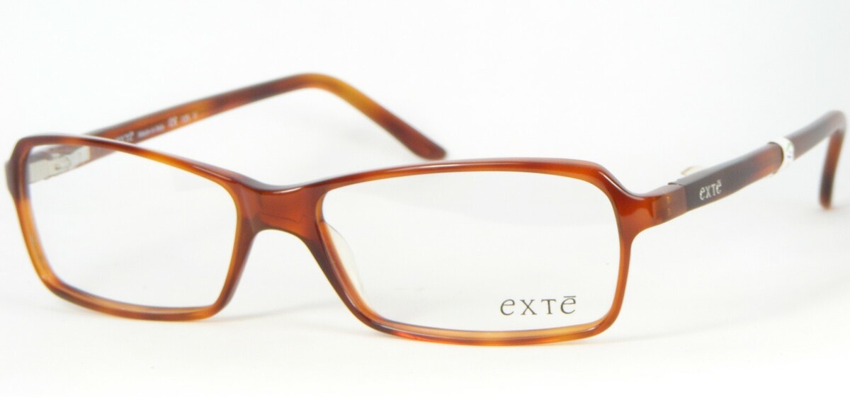 Exte Ex10902 Light Havana Occhiali Da Sole In Plastica 53-15-135Mm Italia - $75.71