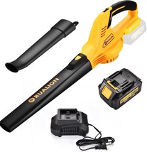 Rualion Cordless Leaf Blower: 20V Battery Leaf Blower With 280Cfm And 13... - $73.94