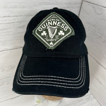 Guinness Beer  Hat Clover Harp Dublin Cap Strapback Black 1759 Adjust Ba... - £30.50 GBP