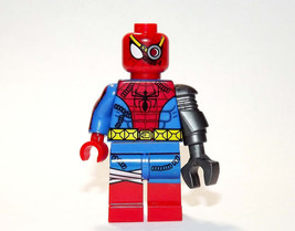 Building Block Cyborg Spider-Man Unlimited Across the Spider-Verse Minifigure Cu - £4.70 GBP