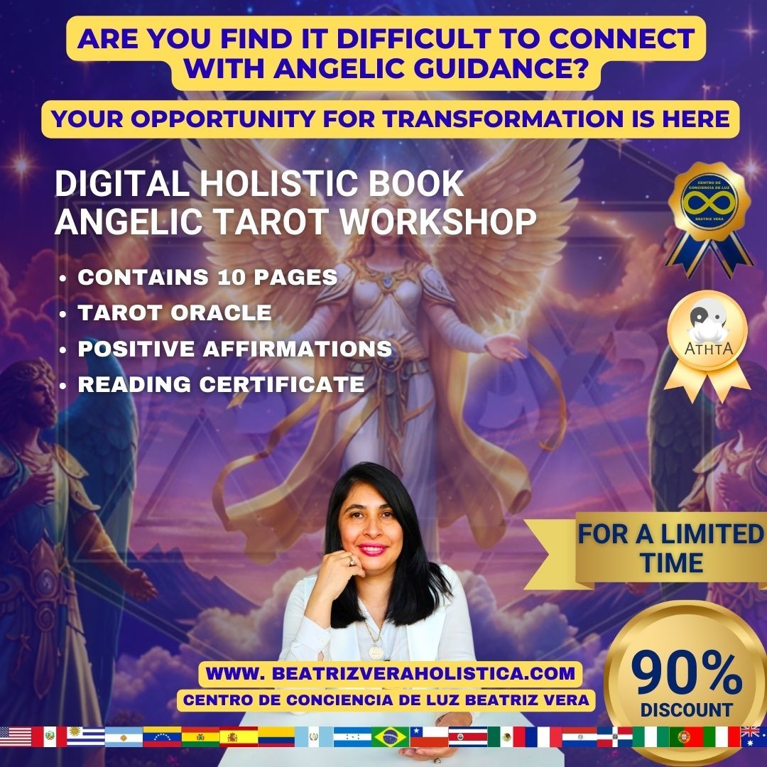 Angelic Tarot Workshop Digital Holistic Book - $22.70