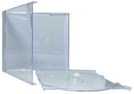 STANDARD Clear CD Jewel Case (Unassembled) - $22.36+