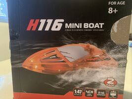 2 Pack RC Toy Vehicles Boat Remote Control Boats Pools Lakes, ROTOBAND H... - $38.22