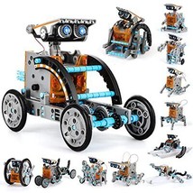 Lucky Doug 12-in-1 STEM Solar Robot Kit Toys Gifts for Kids 8 9 10 11 12... - £22.96 GBP