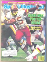 1983 Sports Illustrated Washington Commanders NHL Preview Nebraska Cornhuskers - £3.95 GBP