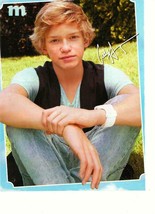 Cody Simpson teen magazine pinup clipping in the grass young boy M magazine - $2.00