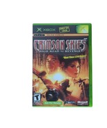 Crimson Skies High Road To Revenge (Xbox, 2004) Game, Manual &amp; Case - €12,74 EUR