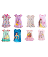 Disney Store Princess Nightshirt Ariel Snow White Belle Rapunzel Jasmine... - £32.01 GBP