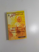 And baby Makes five by Debra Clopton 2006 larger print paperback fiction novel - £4.64 GBP