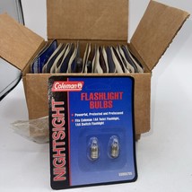 COLEMAN NIGHT SIGHT Replacement Bulbs 1AA TWIST AND SWITCH FLASHLIGHT 25... - £19.95 GBP