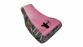 Fits Honda Foreman 500 Seat Cover 2012 To 2013 With Logo Camo Side Pink ... - £28.31 GBP