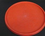 Tupperware 1702-3 Red Round Replacement Lid - $9.89