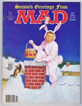 ORIGINAL Vintage 1988 Mad Magazine #276 Alfred E Neuman Easter Bunny - £19.45 GBP