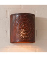 Chisel Sconce Light in Rustic Tin - $95.72 CAD
