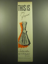 1958 D&#39;Orsay Intoxication Perfume Ad - This is your fragrance - £14.55 GBP