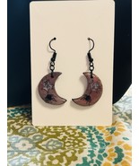 Halloween Handmade Polymer Clay Earrings Gift For Her Spider Moon Spooky... - €9,34 EUR