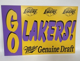 Los Angeles Lakers Lot of (2) Original 10x15 Banners - $15.00