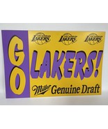 Los Angeles Lakers Lot of (2) Original 10x15 Banners - $15.00