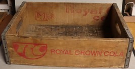 Vintage RC Cola pop crate Akron Ohio - £47.03 GBP