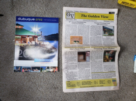 NICE RARE LOT of 2  GV Golden View Newspaper Magazine Dubuque IA Iowa / ... - £12.00 GBP